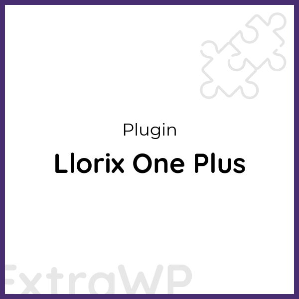 Llorix One Plus