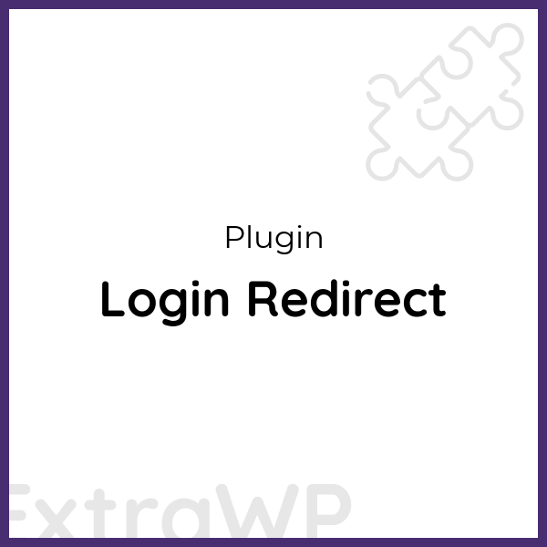 Login Redirect