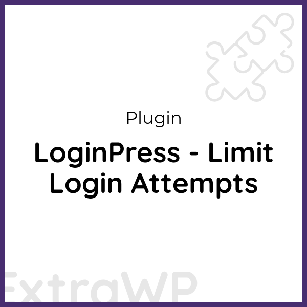 LoginPress - Limit Login Attempts