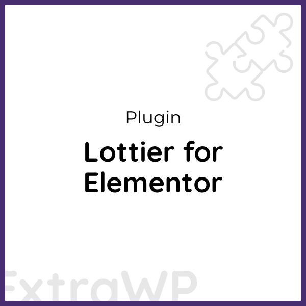 Lottier for Elementor