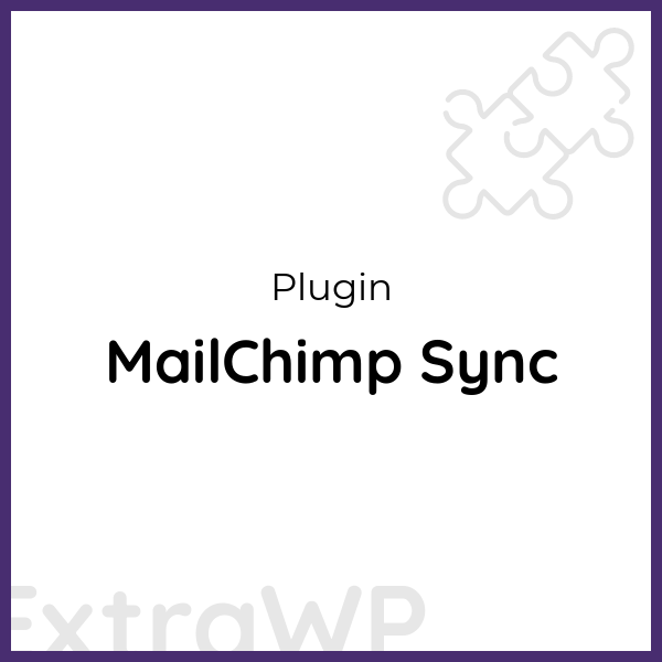 MailChimp Sync