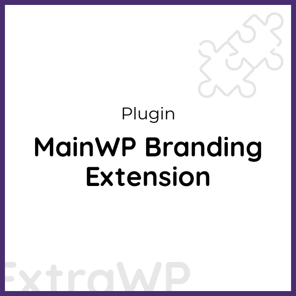 MainWP Branding Extension