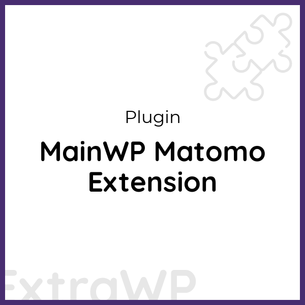 MainWP Matomo Extension