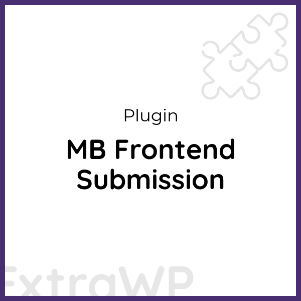 MB Frontend Submission