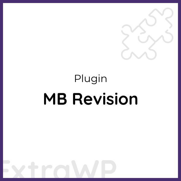 MB Revision