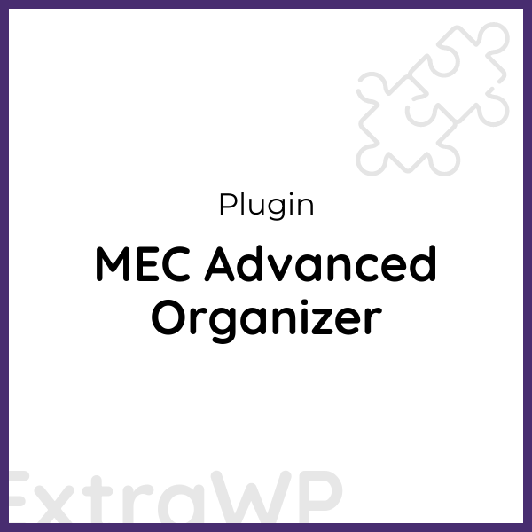 MEC Advanced Organizer