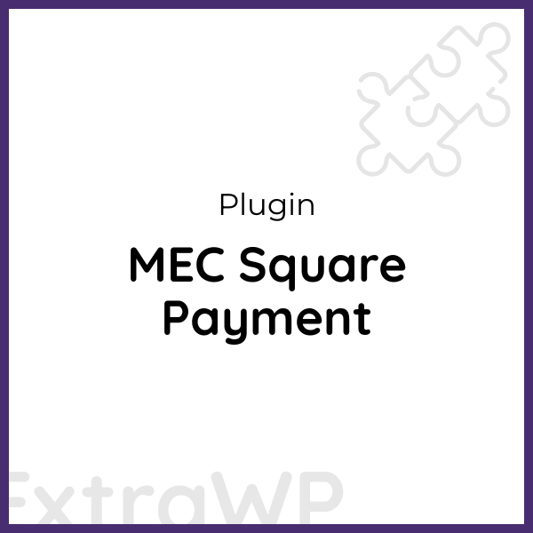 MEC Square Payment