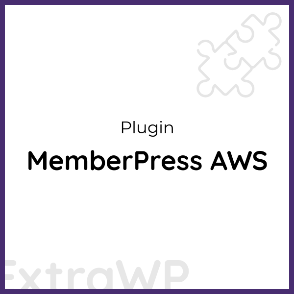 MemberPress AWS