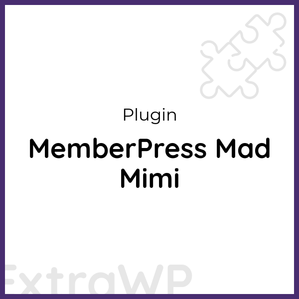 MemberPress Mad Mimi