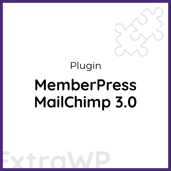 MemberPress MailChimp 3.0