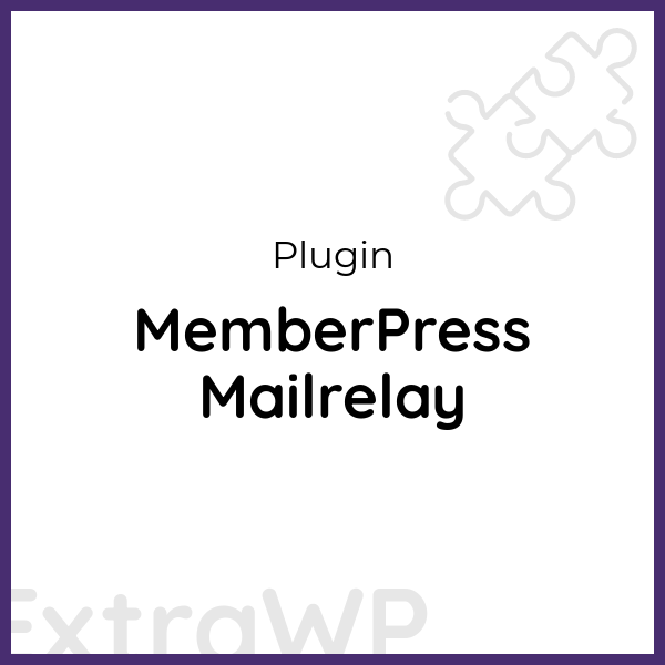 MemberPress Mailrelay