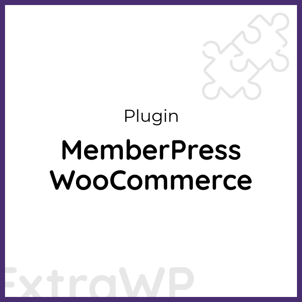 MemberPress WooCommerce