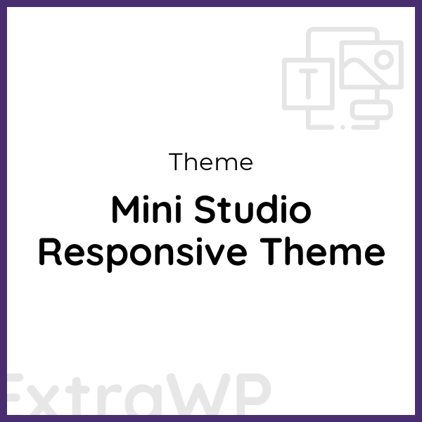 Mini Studio Responsive Theme