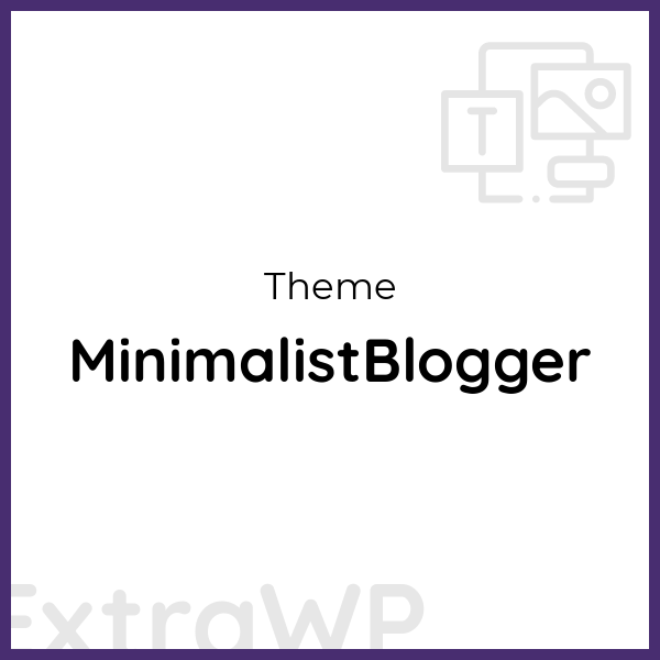MinimalistBlogger