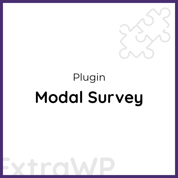 Modal Survey
