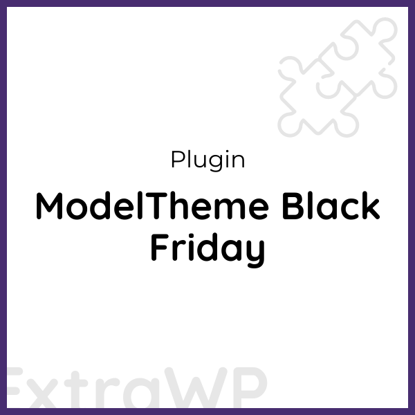 ModelTheme Black Friday