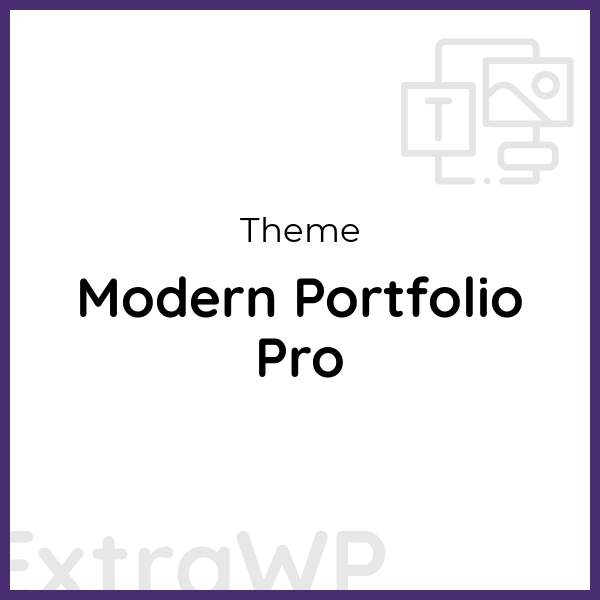 Modern Portfolio Pro