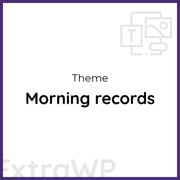 Morning records