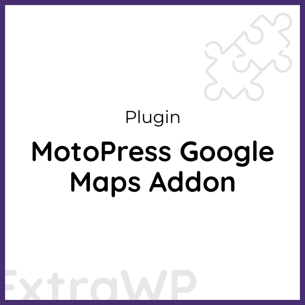 MotoPress Google Maps Addon