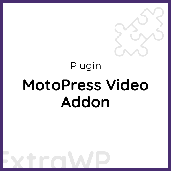 MotoPress Video Addon