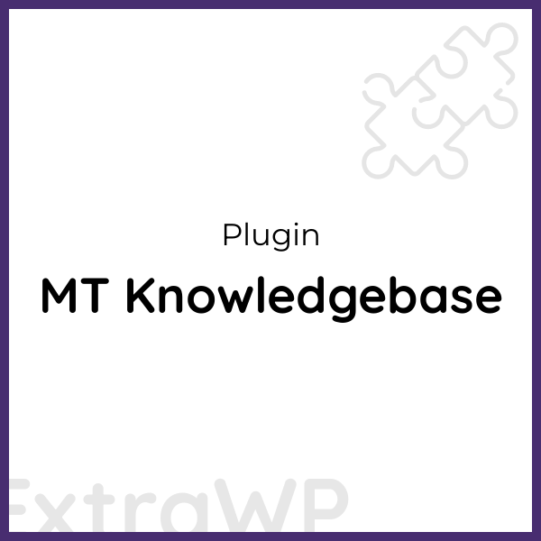 MT Knowledgebase