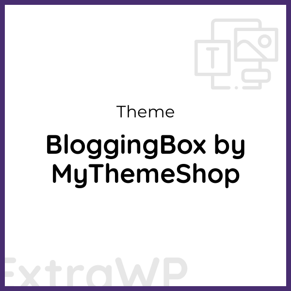 BloggingBox by MyThemeShop