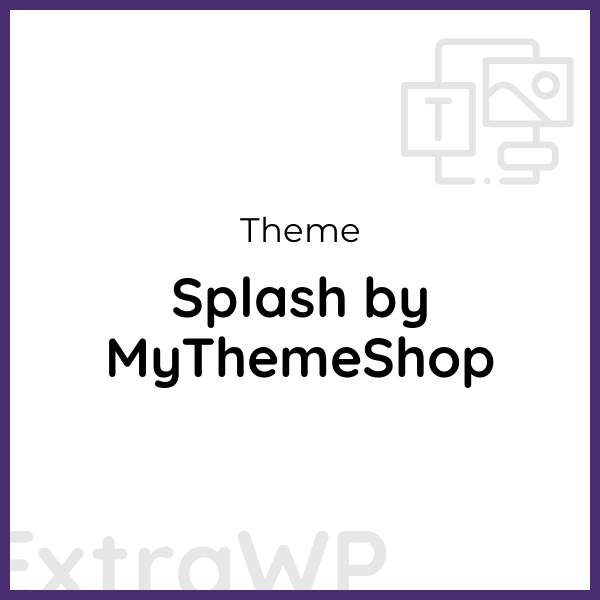 Splash by MyThemeShop