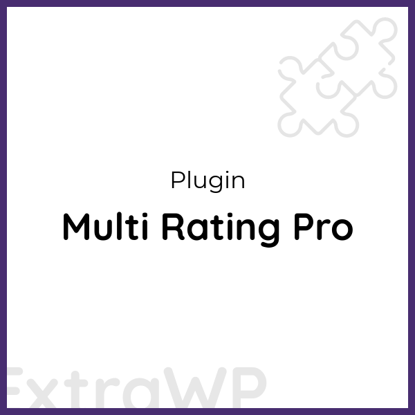 Multi Rating Pro