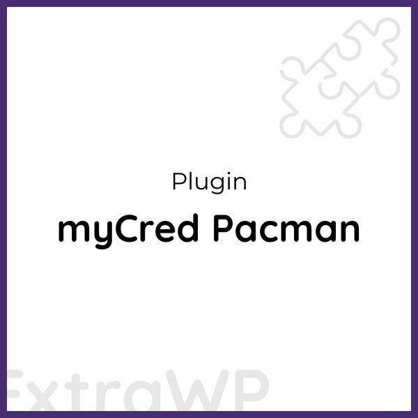 myCred Pacman