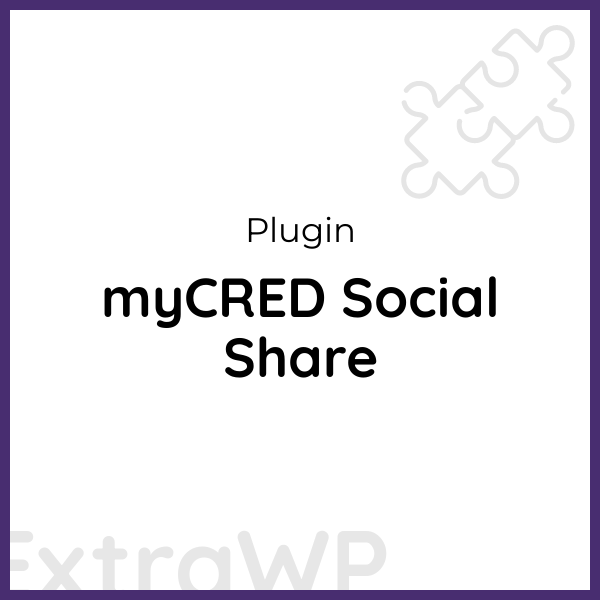 myCRED Social Share