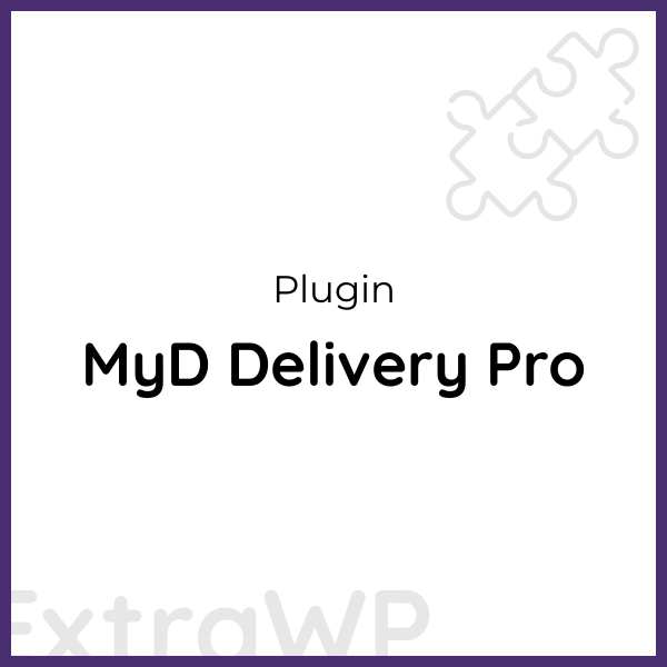 MyD Delivery Pro