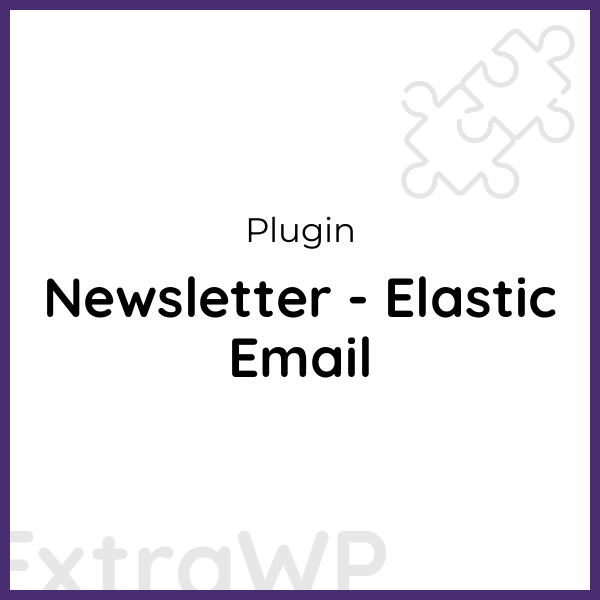 Newsletter - Elastic Email