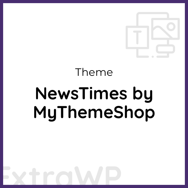 NewsTimes by MyThemeShop