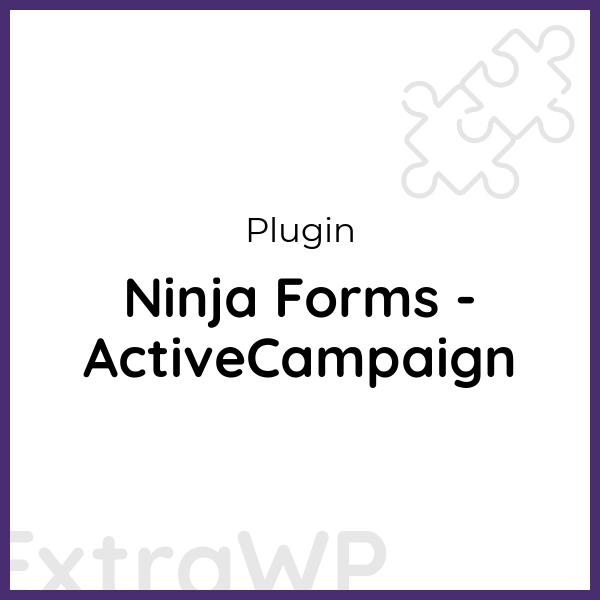 Ninja Forms - ActiveCampaign