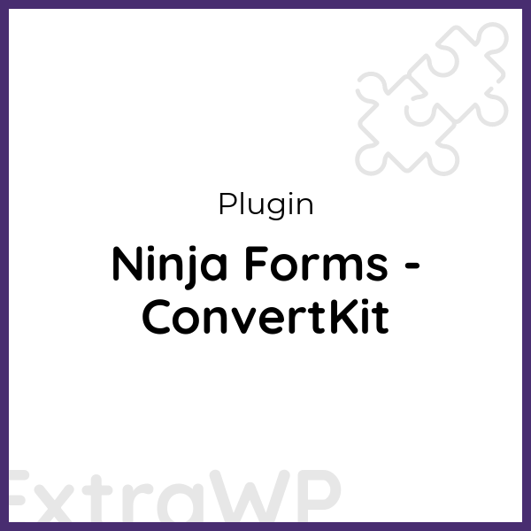 Ninja Forms - ConvertKit