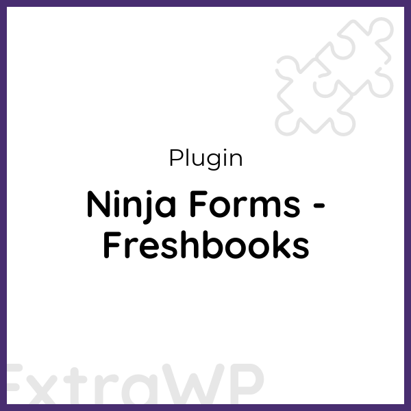 Ninja Forms - Freshbooks
