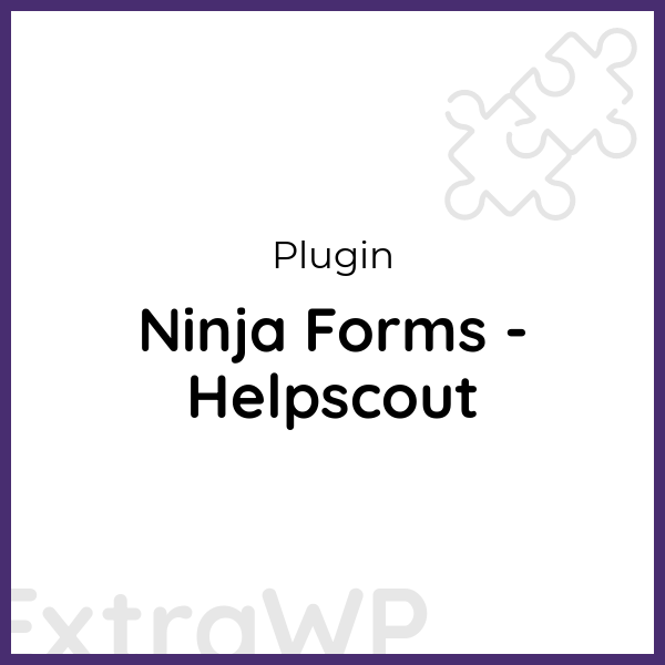 Ninja Forms - Helpscout