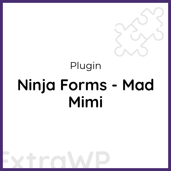 Ninja Forms - Mad Mimi