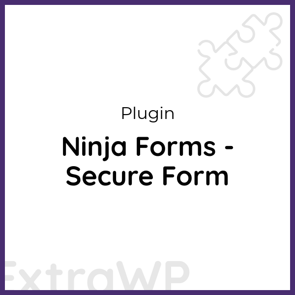 Ninja Forms - Secure Form