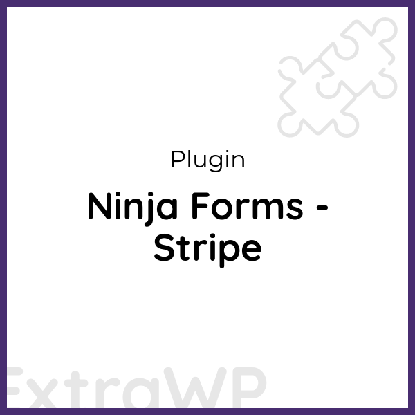 Ninja Forms - Stripe