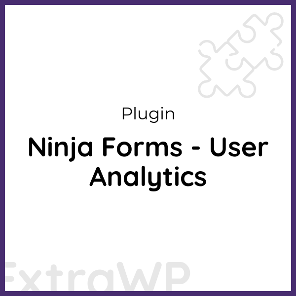 Ninja Forms - User Analytics