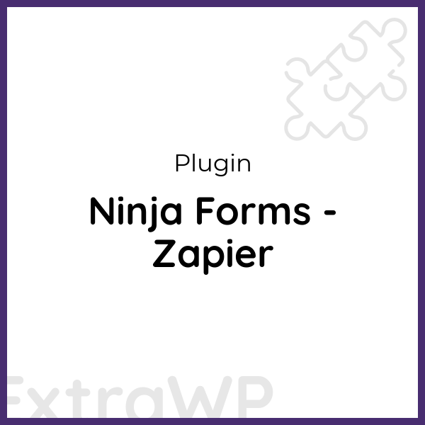 Ninja Forms - Zapier