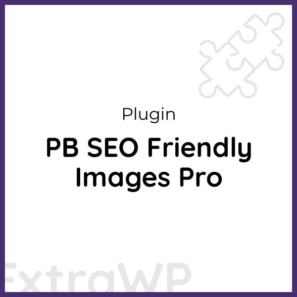 PB SEO Friendly Images Pro