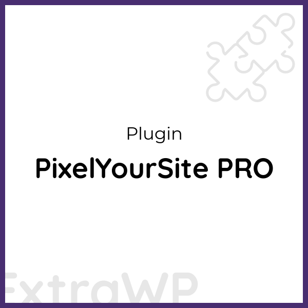 PixelYourSite PRO