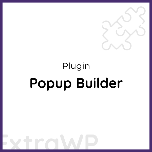 Popup Builder