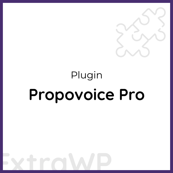 Propovoice Pro