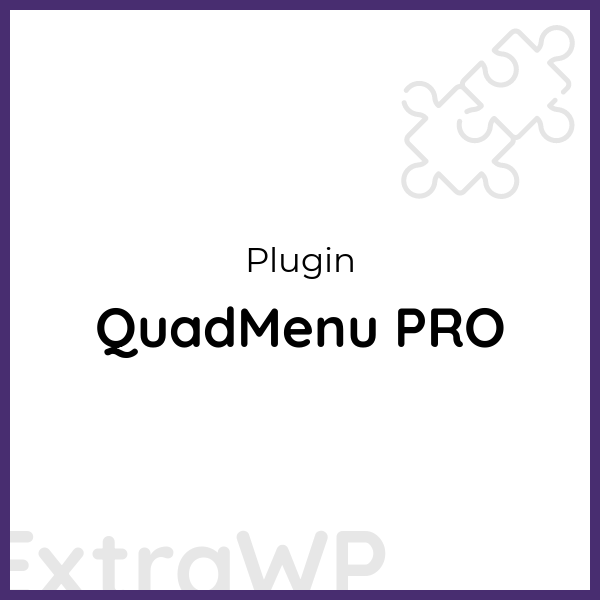 QuadMenu PRO