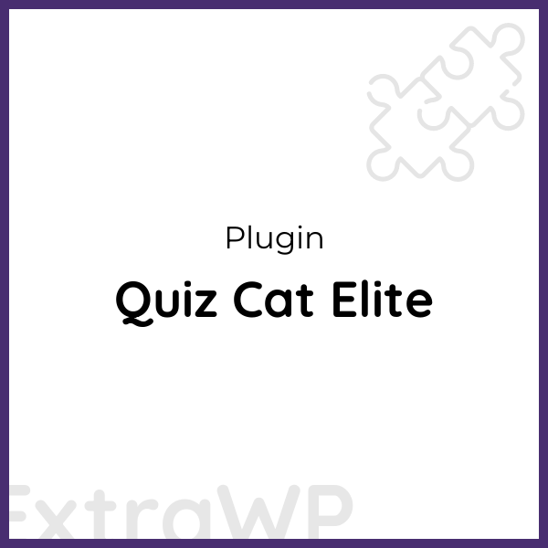 Quiz Cat Elite