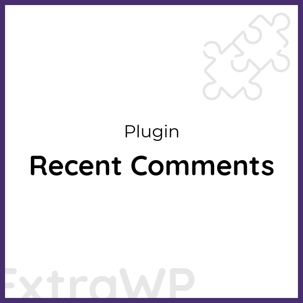 Recent Comments