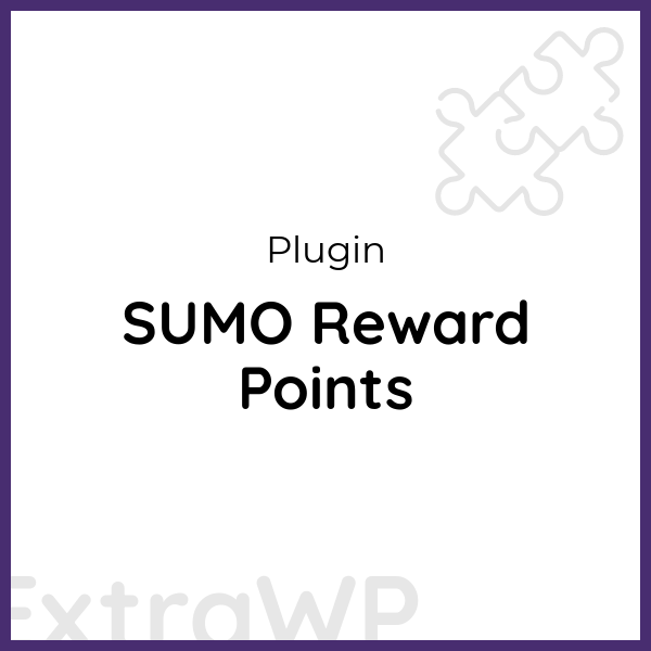 SUMO Reward Points